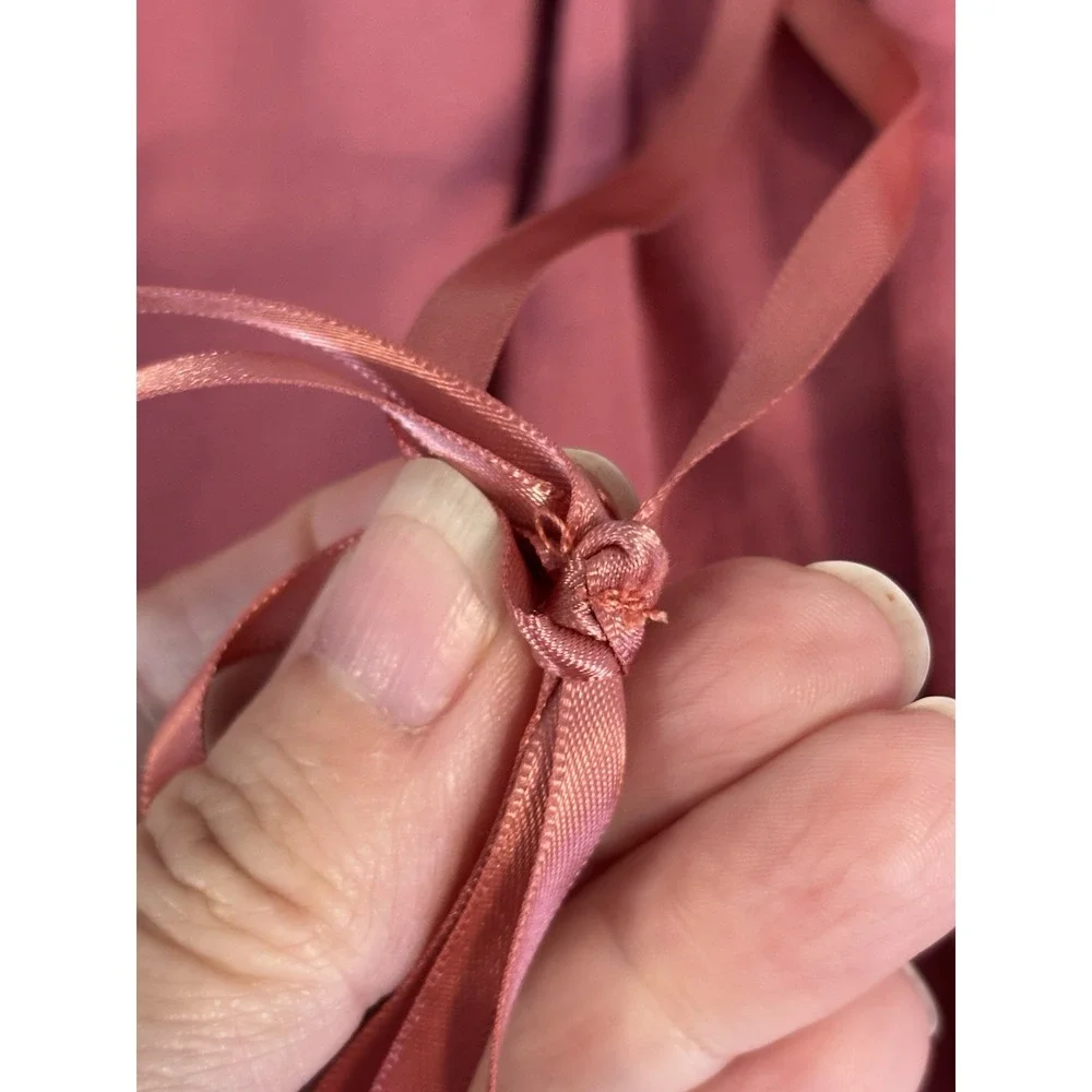 Scarlet Darkness Girls RenFaire Lace-Up Dress 7 Pink Dirndl Oktoberfest Costume